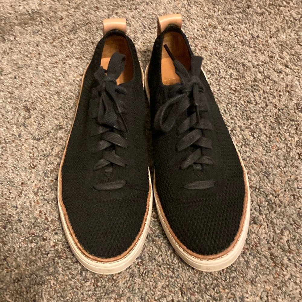 UGG Leather Trimmed Sneakers